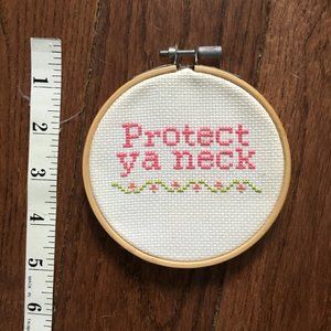 Wutang Embroidery Piece